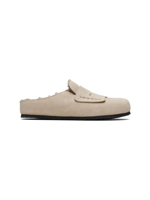 JACQUEMUS Beige 'The Mules' Loafers
