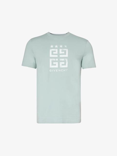 4G Star logo-print cotton-jersey T-shirt