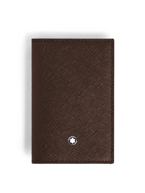 Montblanc CARD HOLDER 2CC IN SARTORIAL LEATHER