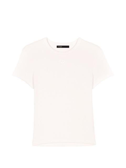 maje ribbed T-shirt