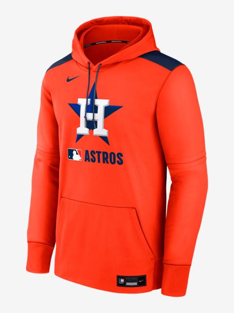 Nike Houston Astros Authentic Collection Men's Nike Therma MLB Pullover Hoodie