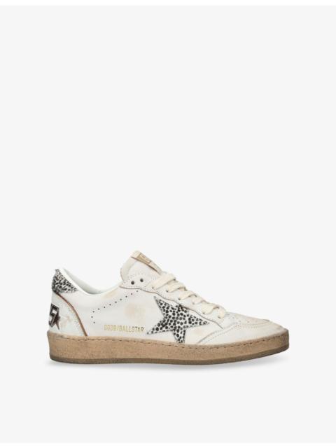 Golden Goose Ball Star Leather Trainers