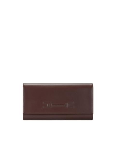 ELISABETTA FRANCHI leather clutch bag