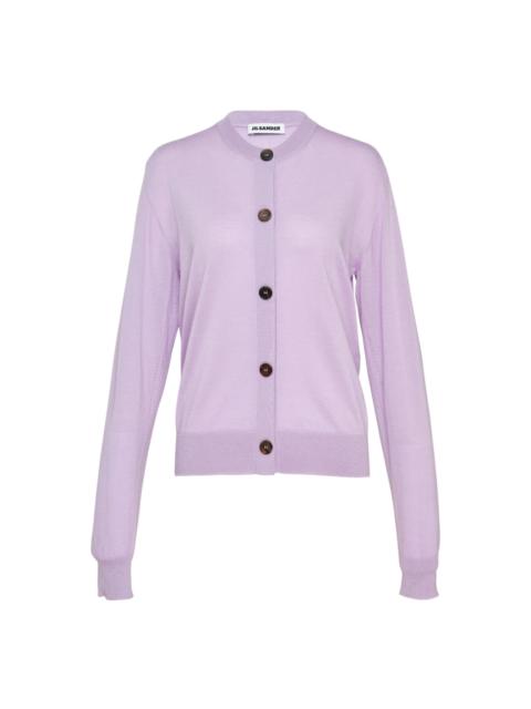 Jil Sander Superfine Long Sleeve Cardigan