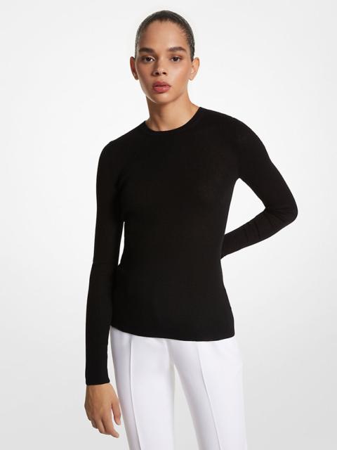 MICHAEL KORS COLLECTION Super Cashmere Long-Sleeve Shirt
