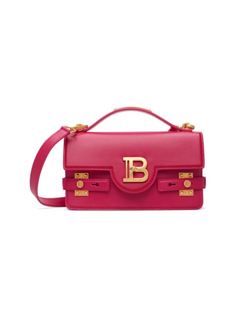 Balmain Pink Smooth Leather B-Buzz 24 Bag