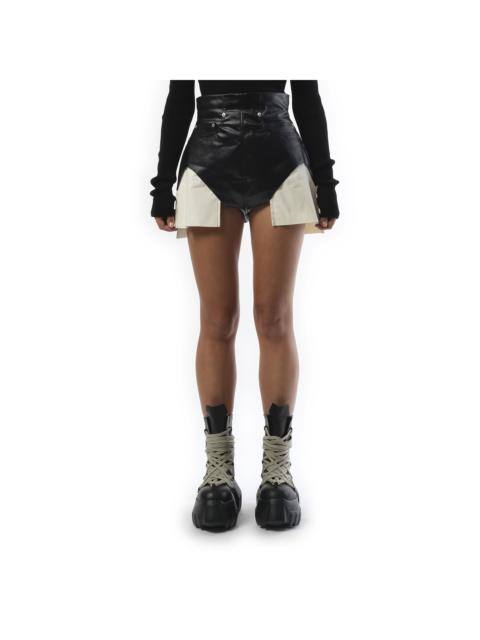 Rick Owens Dirt Cutoff Shorts in Black