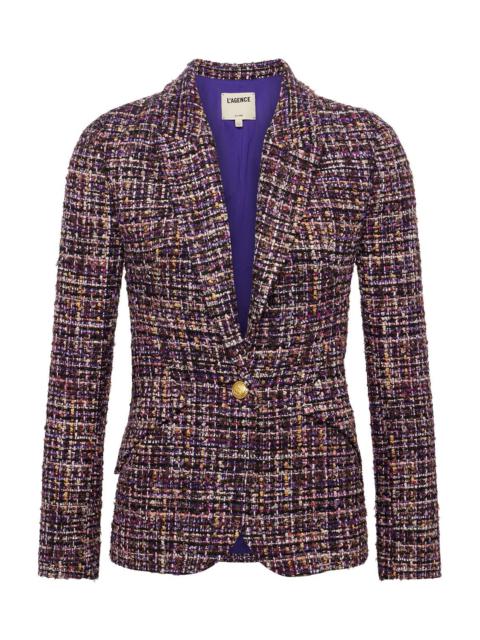 Chamberlain Blazer - Purple Multi Tweed