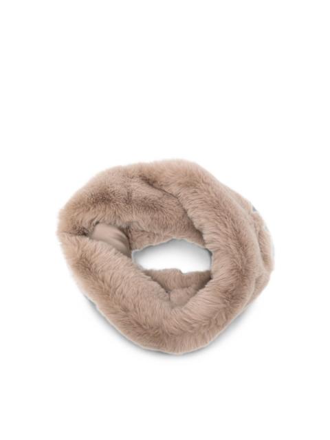 The Frankie Shop Ginevra faux fur scarf