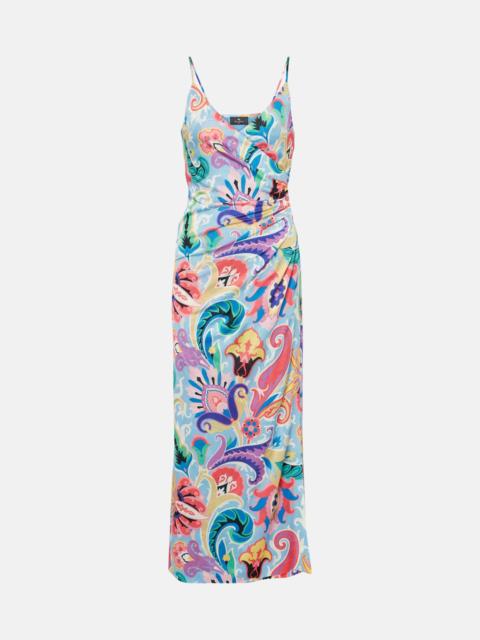 Etro Printed midi dress