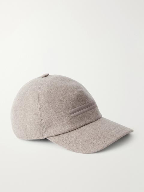 ZEGNA Oasi Logo-Embellished Cashmere Baseball Cap