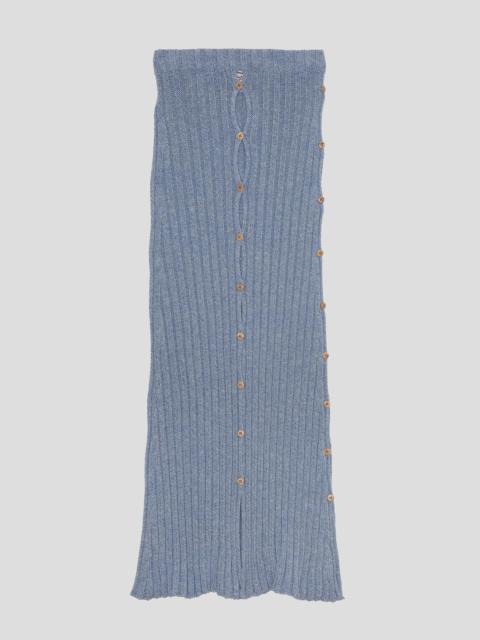BASERANGE Loulou Skirt - Organic Cotton Rib