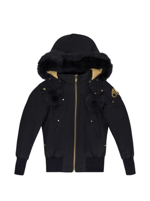 MOOSE KNUCKLES trimmed hooded jacket