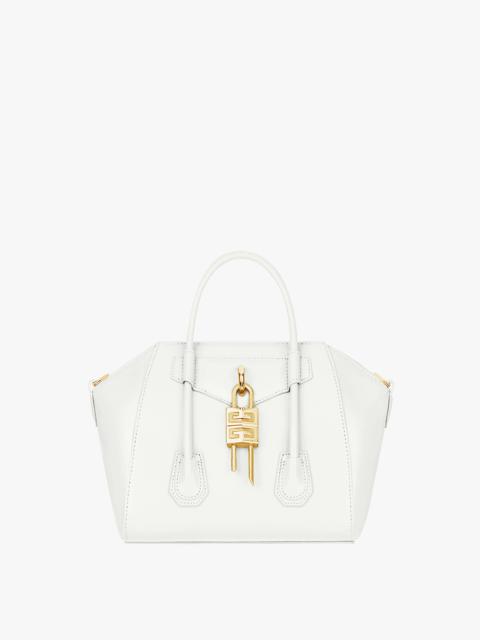 Givenchy MINI ANTIGONA LOCK BAG IN BOX LEATHER