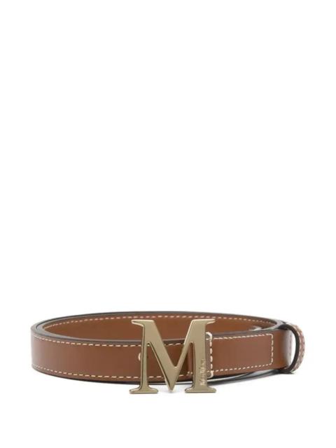 Max Mara logo-buckle belt