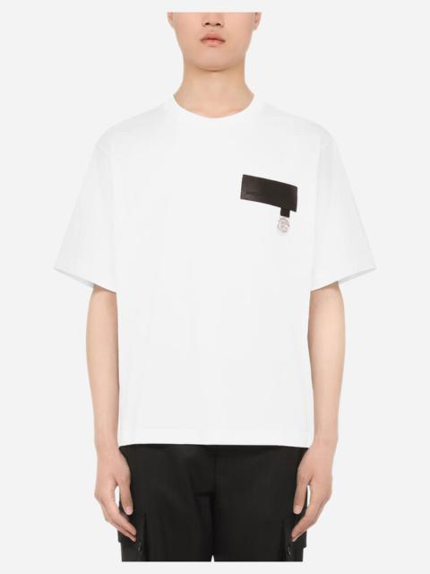 Dolce & Gabbana Cotton T-shirt with DG patch