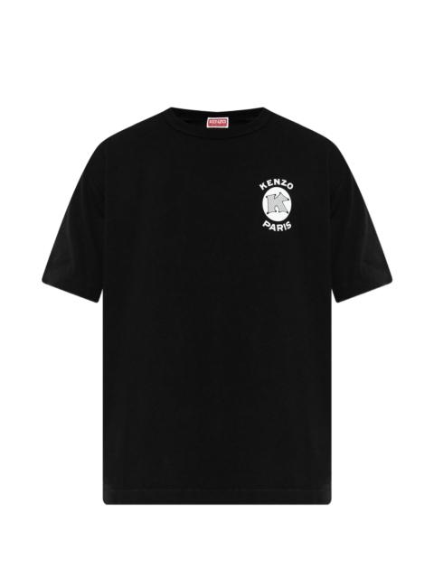KENZO Kenzo Paris Emblem Logo-print Cotton T-shirt