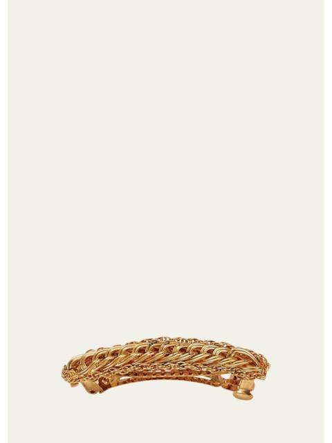 LELET NY Nova Curb Chain Barrette