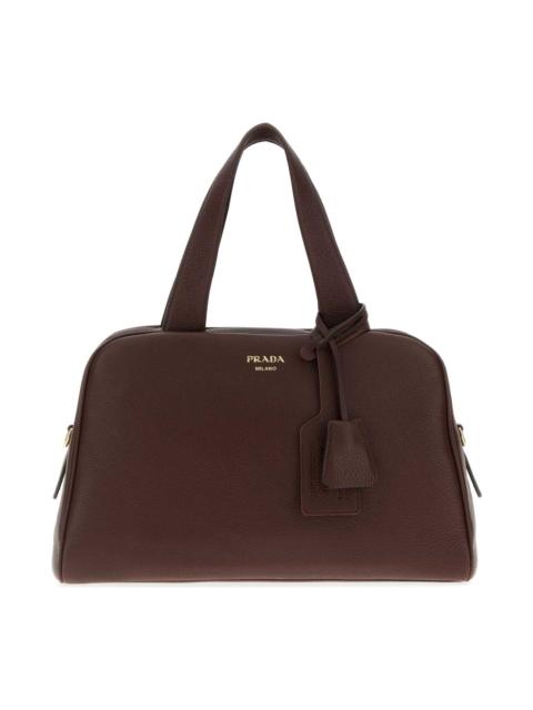 Prada Brown Leather Handbag