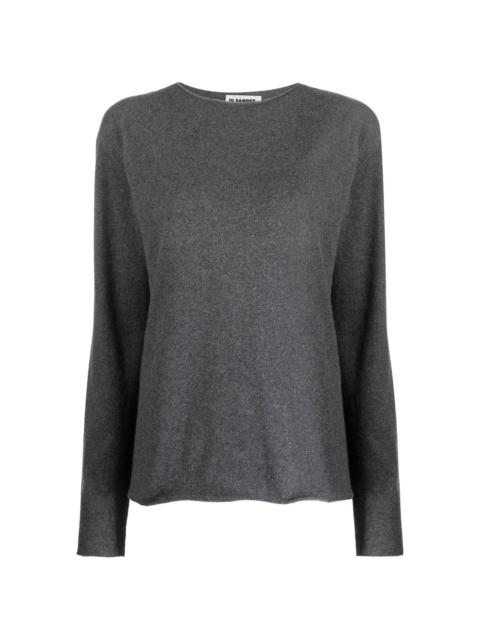 crew-neck cashmere jumper