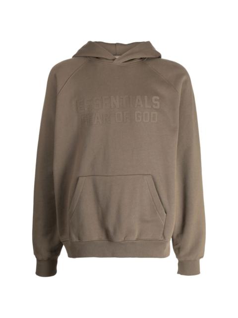 logo-print hoodie