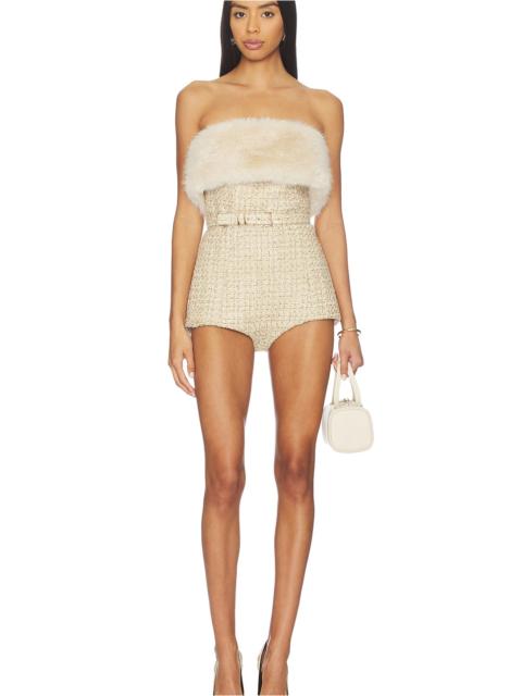 RETROFÊTE Concetta Tweed Romper