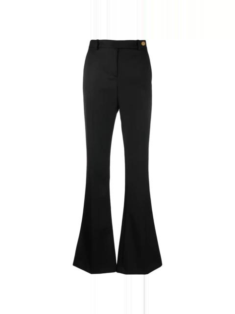 VERSACE high-waisted flared trousers