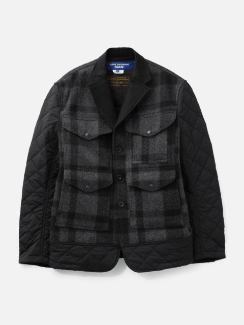 Junya Watanabe MAN JUNYA WATANABE MAN X FILSON CHECKED QUILTED COAT