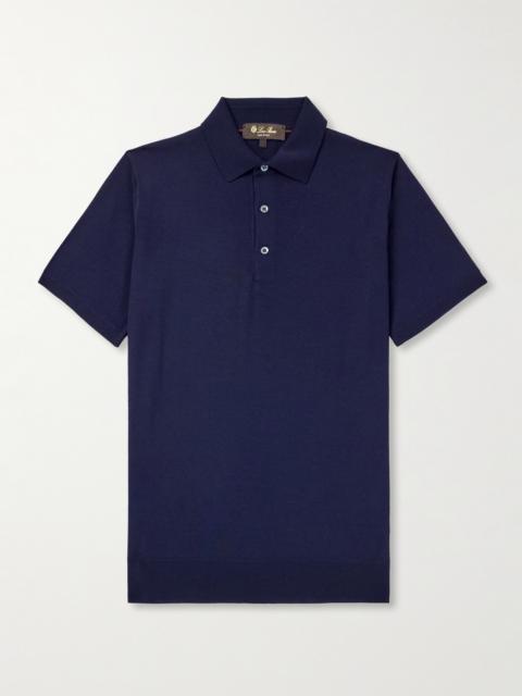 Loro Piana Wish® Wool Polo Shirt
