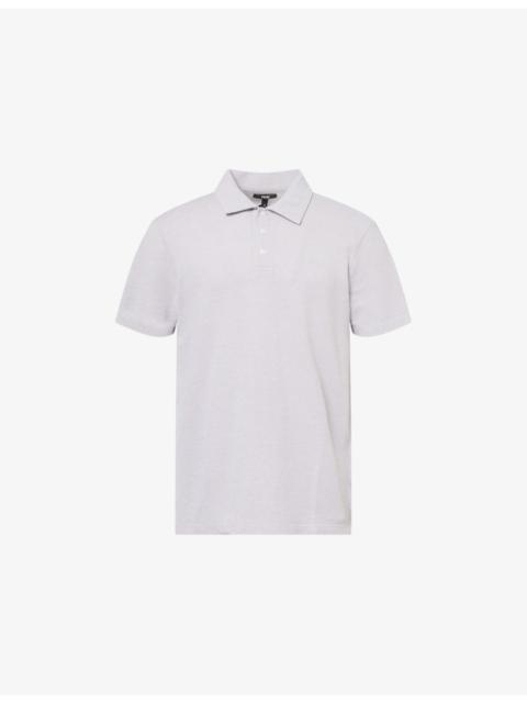 PAIGE Demille Classic Cotton-Pique Polo Shirt
