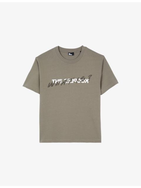 The Kooples Brand-Print Cotton-Jersey T-Shirt