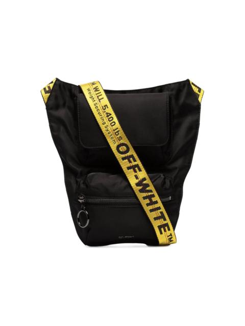 Off-White OFF-WHITE Logo-Strap Crossbody Bag Black