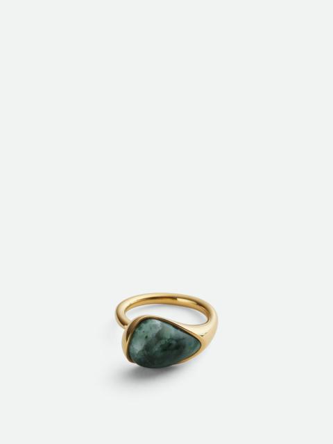 Bottega Veneta Small Drop Marble Ring