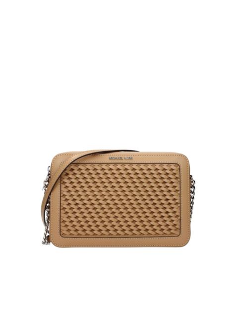 MICHAEL KORS large Jet Set leather crossbody bag