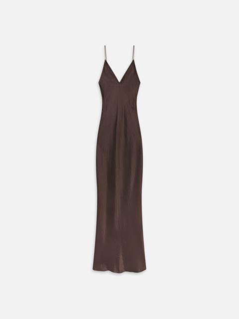 FRAME The Textured Satin Dress