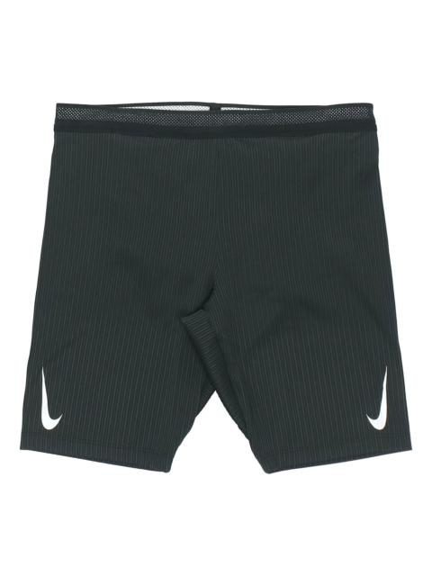 Nike Nike AeroSwift Breathable Fabric Running Sport Sculpting Work OutShorts Men's Black DA1430-010