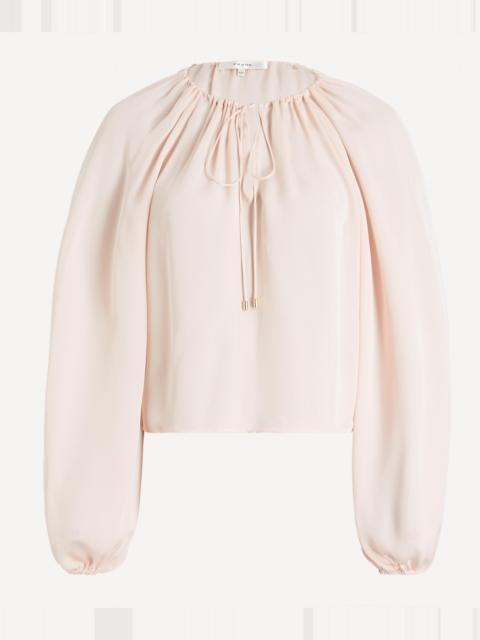FRAME The Silk Balloon Blouse