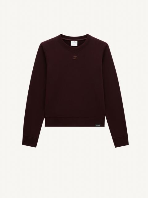 courrèges CLASSIC SWEATSHIRT