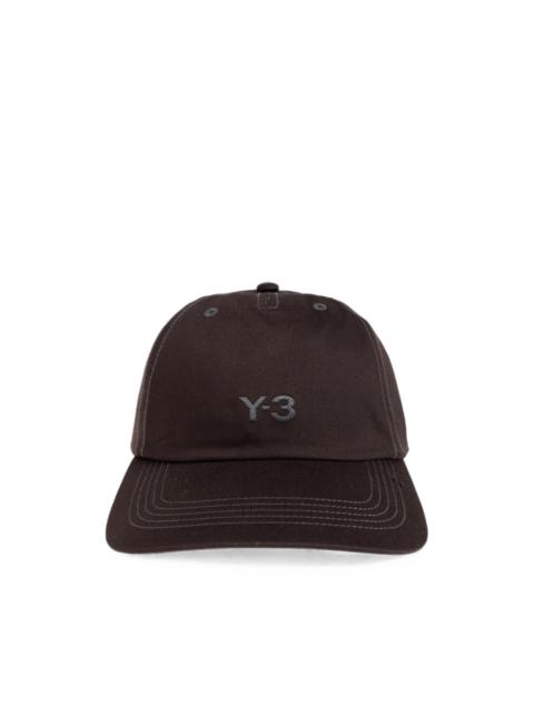 Y-3 logo-embroidered cotton baseball cap
