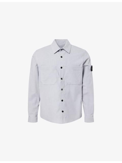 Stone Island Micro Cord Cotton Shirt