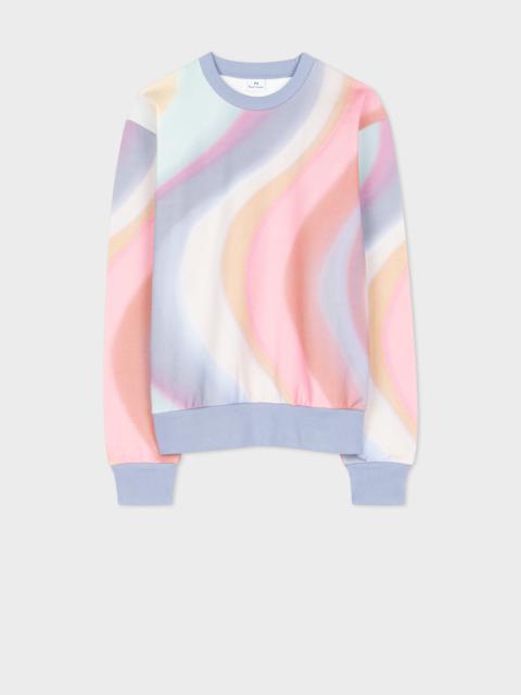 Paul Smith Pastel 'Swirl Spray' Sweatshirt
