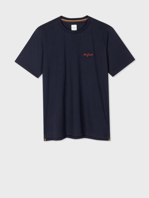 'Shadow Logo' Organic Cotton T-Shirt