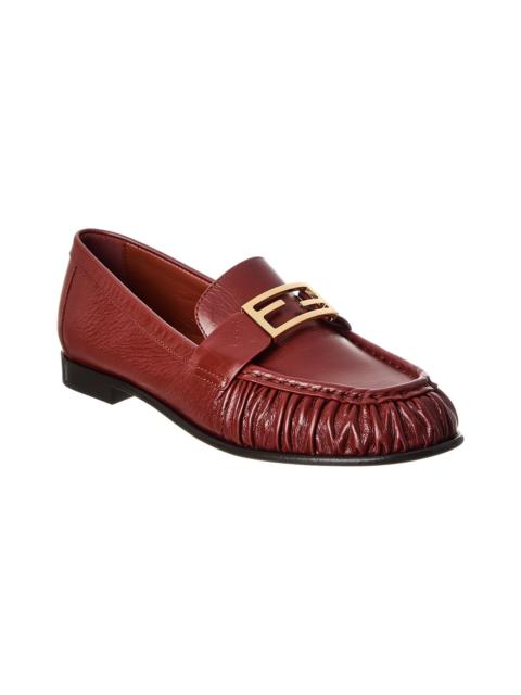 FENDI FENDI Baguette Leather Loafer