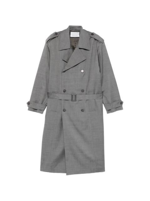 The Frankie Shop double-breasted trench coat