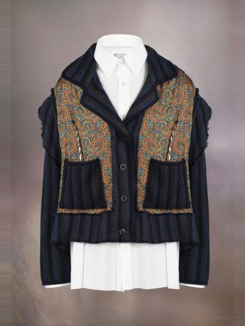 Maison Margiela Paisley poplin shirt