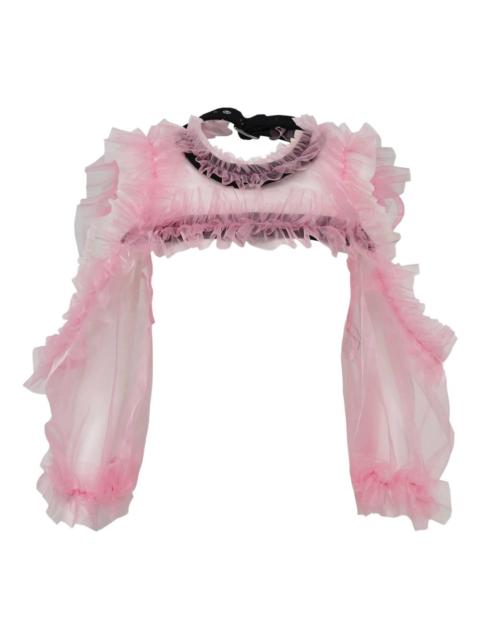 Noir Kei Ninomiya ruffled organdy jacket