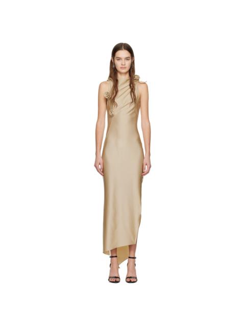 COPERNI Beige Flower Maxi Dress