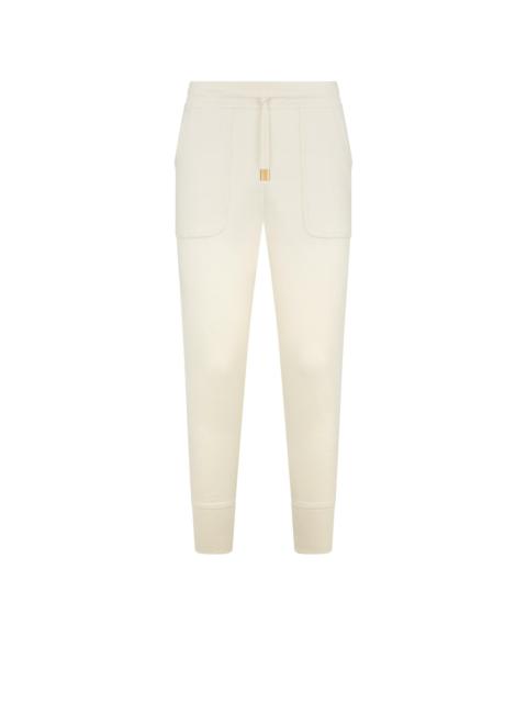 TOM FORD COMPACT STRETCH CASHMERE KNIT JOGGERS