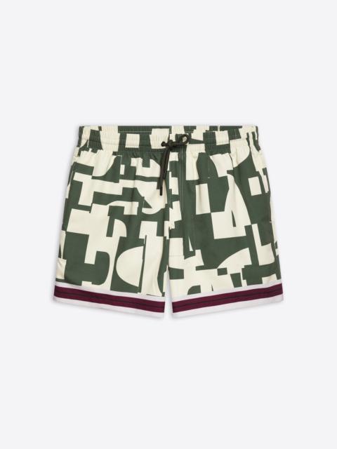 PRINTED SWIM SHORTS