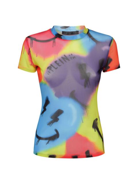 Pure Smile print T-shirt